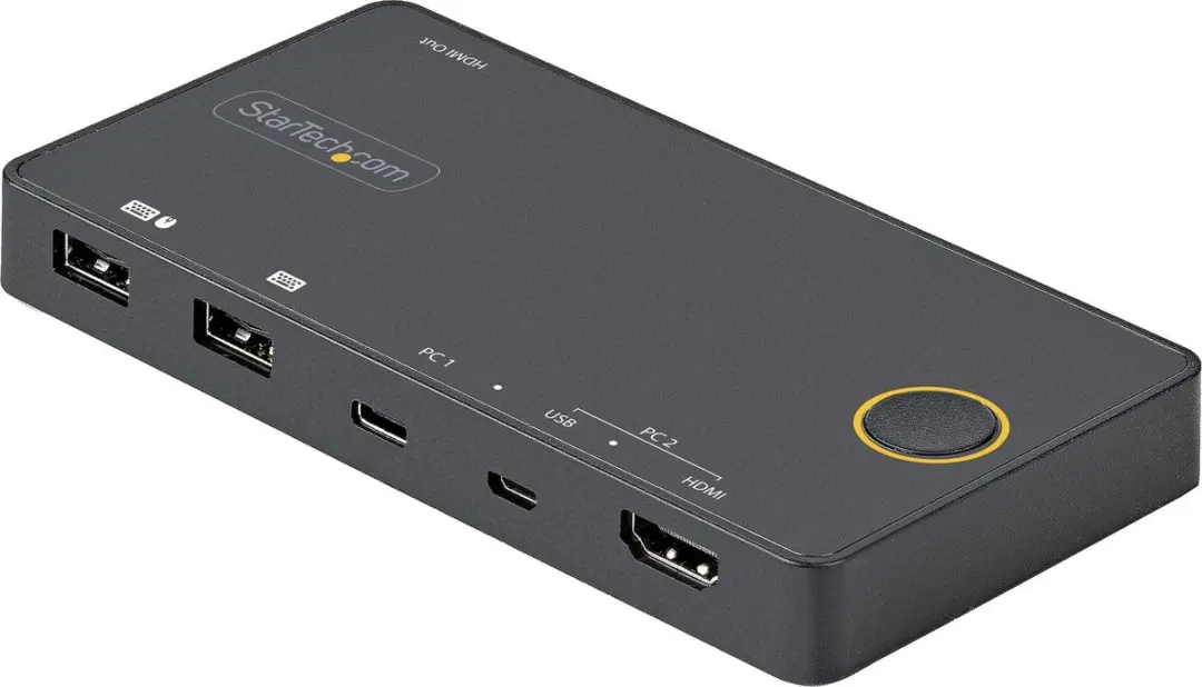 Startech SV221HUC4K KVM Switch - 4 Poorten Wit