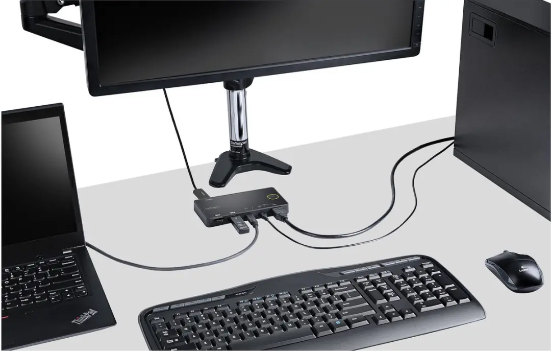 Startech SV221HUC4K KVM Switch - 4 Poorten Wit