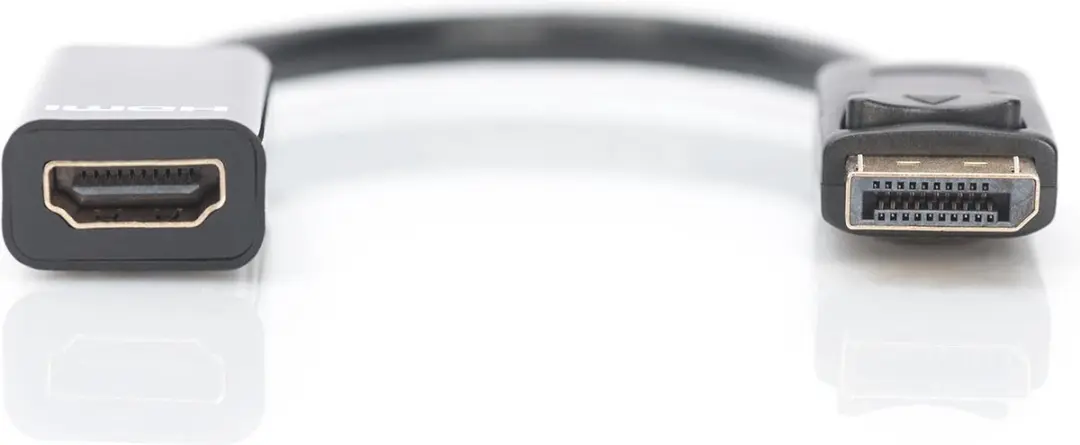 Digitus DisplayPort naar HDMI-adapter 4K - AK-340400-001-S - Zwart