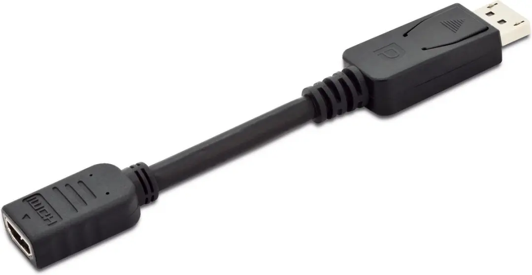 Digitus DisplayPort naar HDMI-adapter 4K - AK-340400-001-S - Zwart