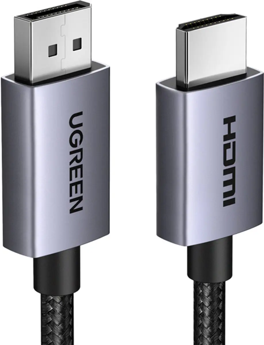Ugreen DP HDMI-kabel 3m 4K 60Hz - Transparant
