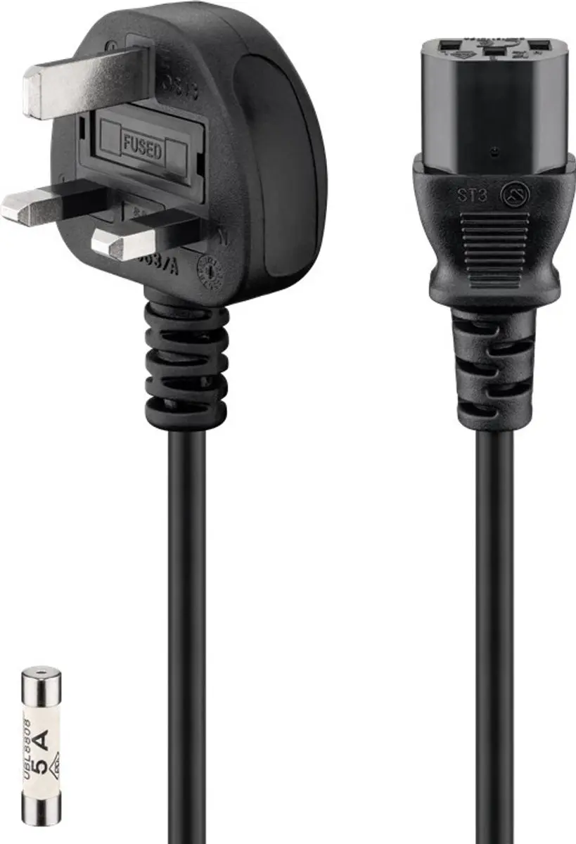 Goobay C13 Stroomkabel Type G 10 Stuks