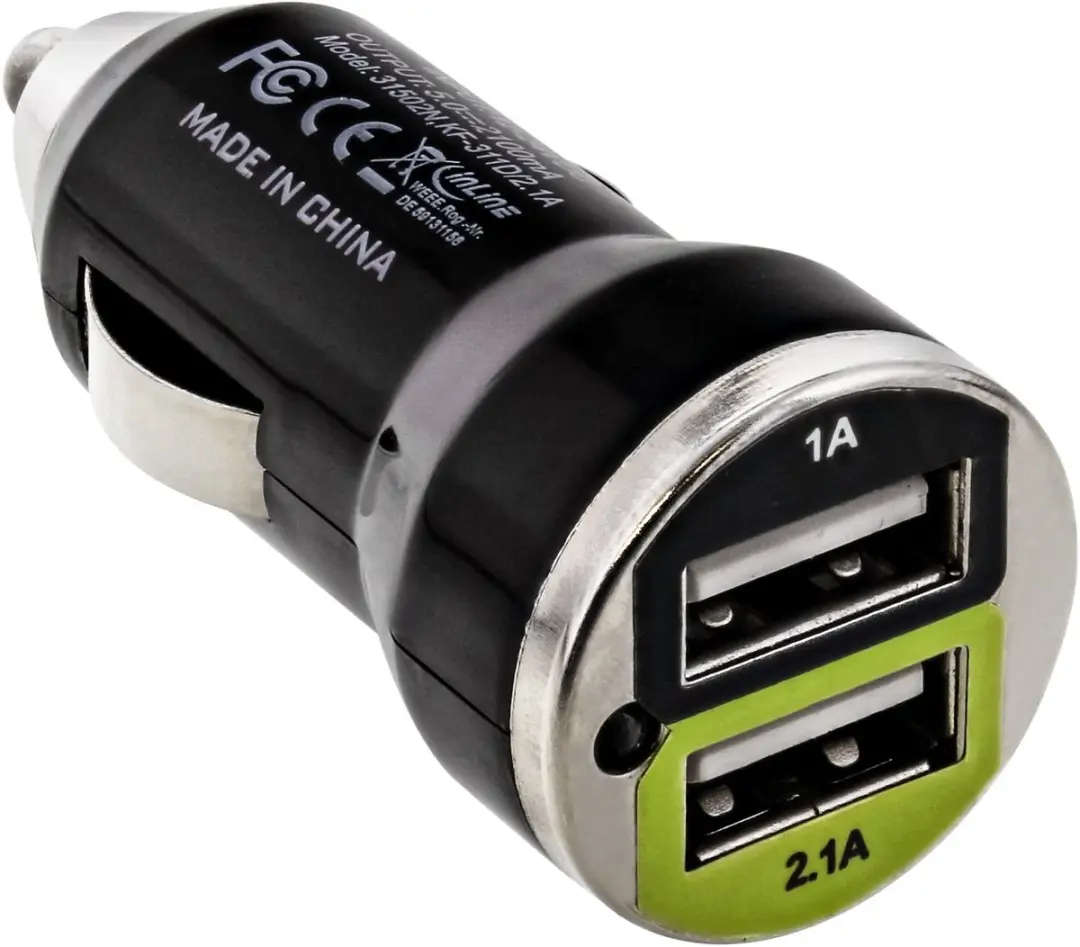InLine INT-31502N USB Autolader 2,1A