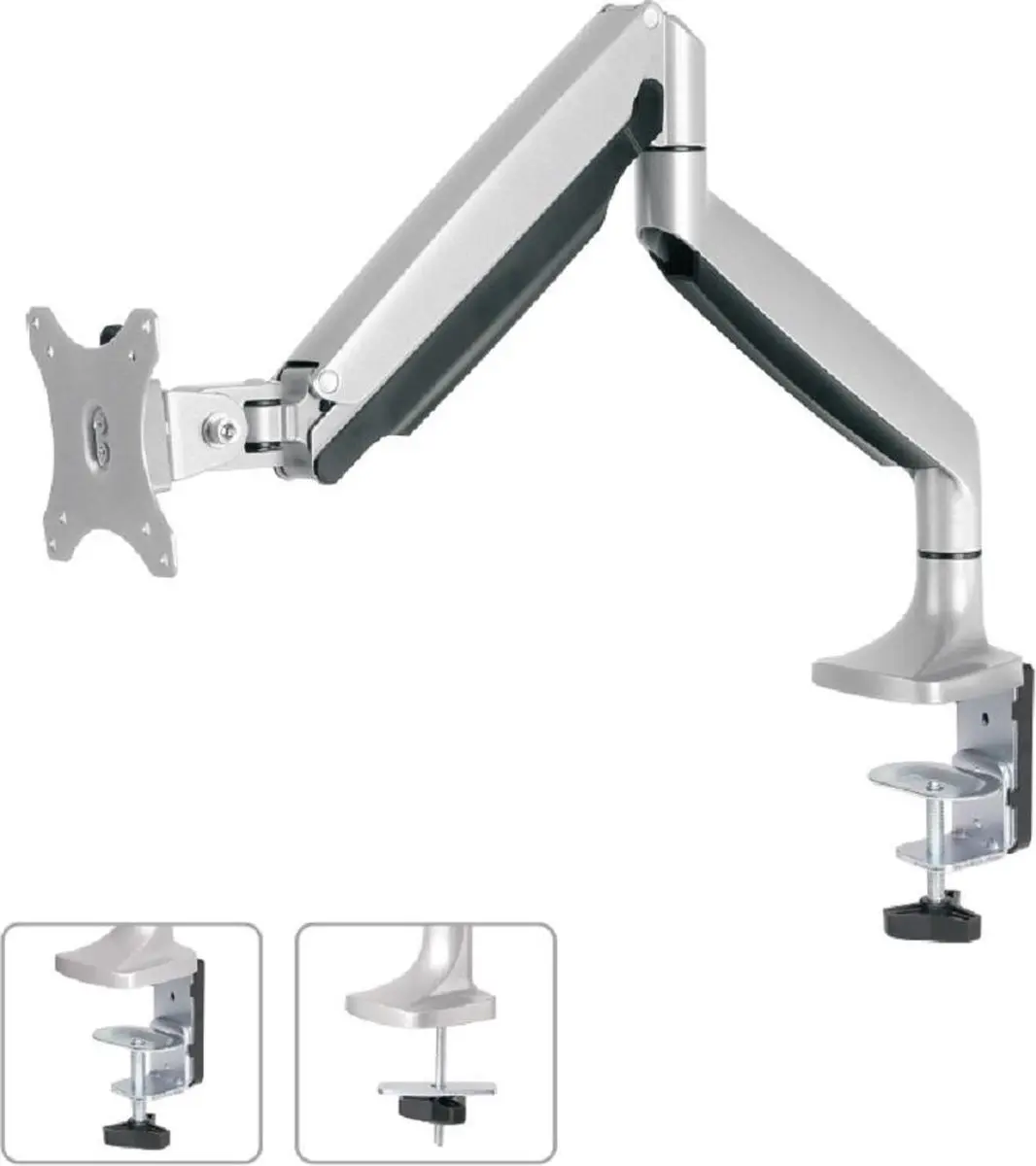 Neomounts NM-D750SILVER Monitorarm 10-32" - 1-9 kg - Zilver