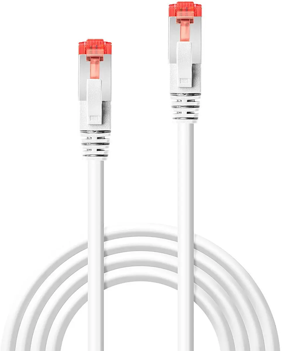 Lindy CAT 6 S/FTP Netwerkkabel 10m - Wit