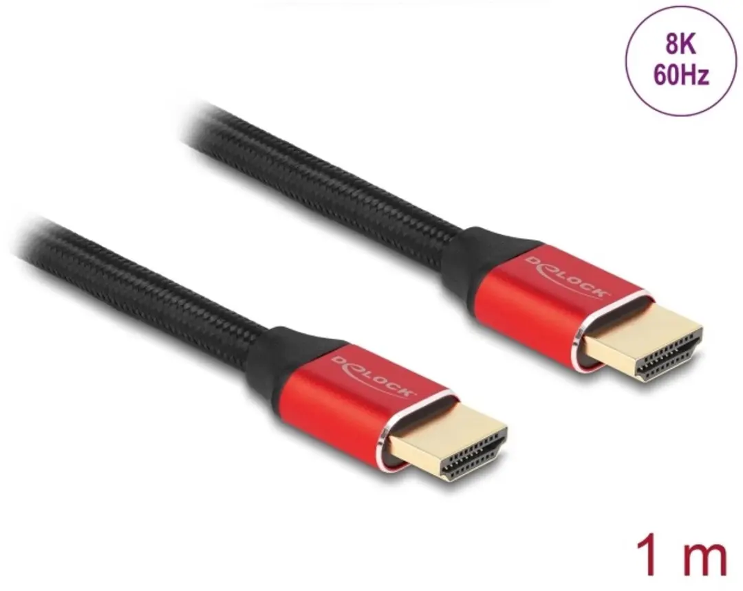 Delock Ultra High Speed HDMI Kabel 48 Gbps 8K 60Hz