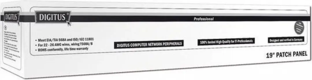 Digitus DN-91648U Patch Paneel - Zwart