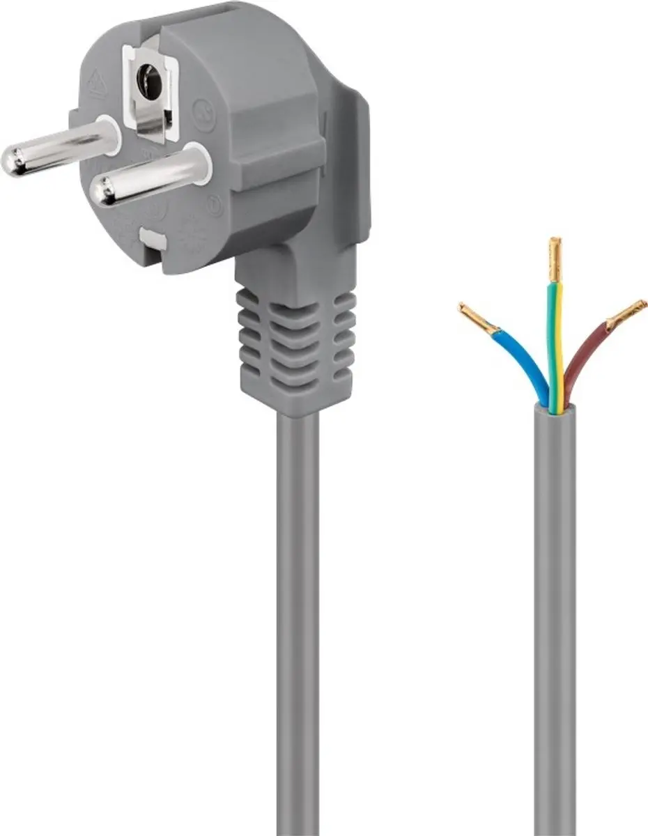 Goobay 50082 Beschermende Contactkabel 2m