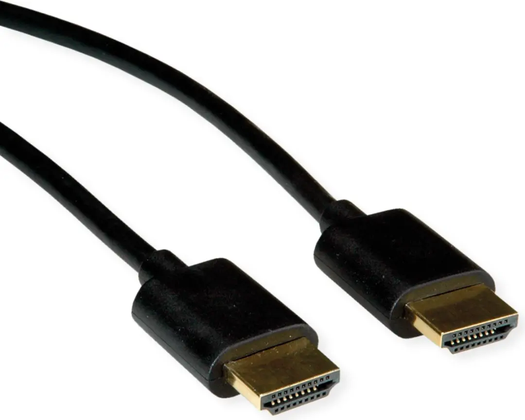 Roline HDMI HighSpeed Kabel M/M 1,5m - Ethernet - Slim