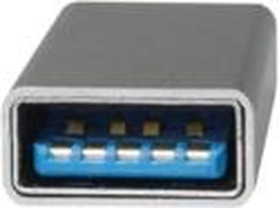 Logilink AU0042 USB-C naar USB-A Adapter - Zilver