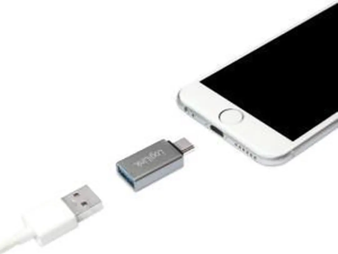 Logilink AU0042 USB-C naar USB-A Adapter - Zilver - afbeelding 6 van 6