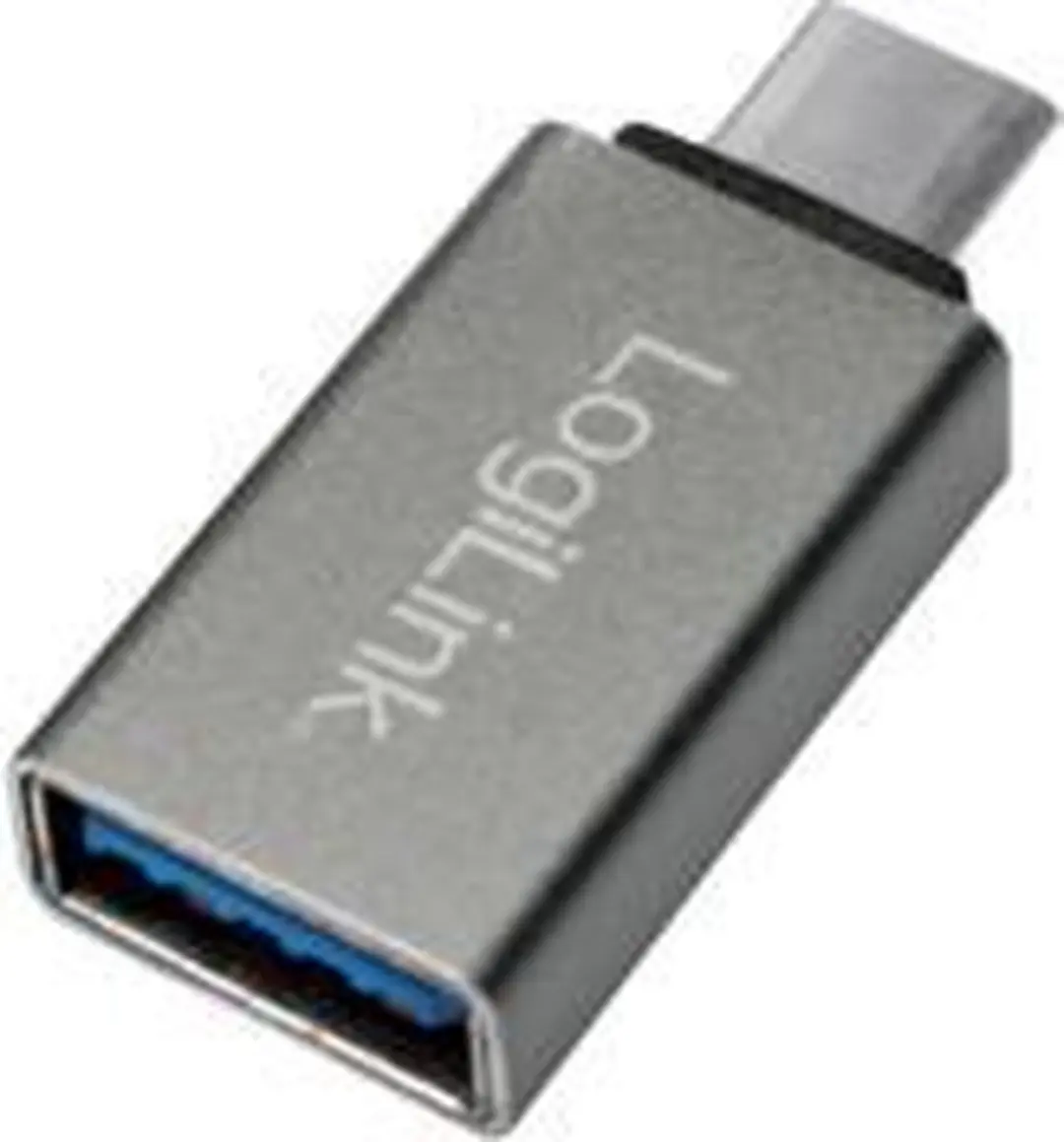 Logilink AU0042 USB-C naar USB-A Adapter - Zilver