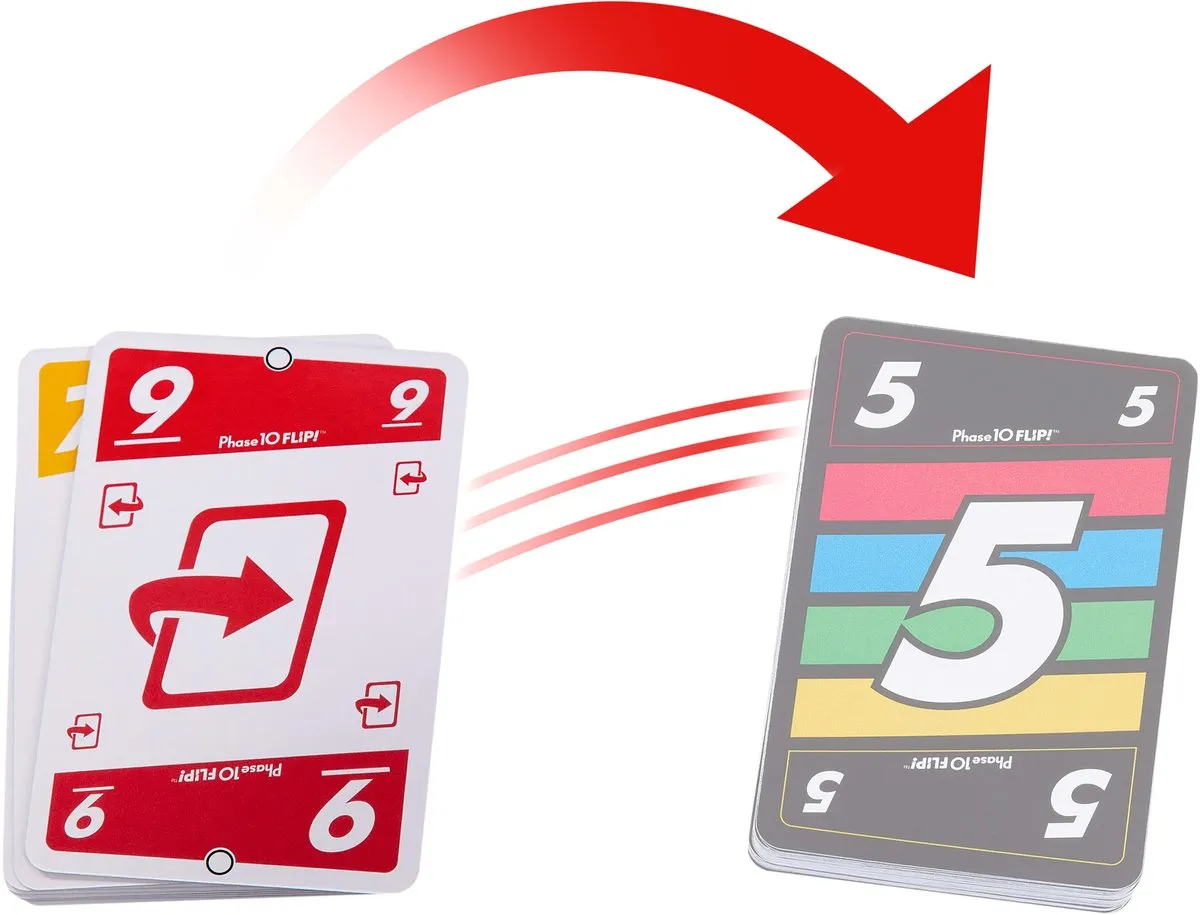 Mattel Games Phase 10 Flip Kaartspel - 2-6 Spelers
