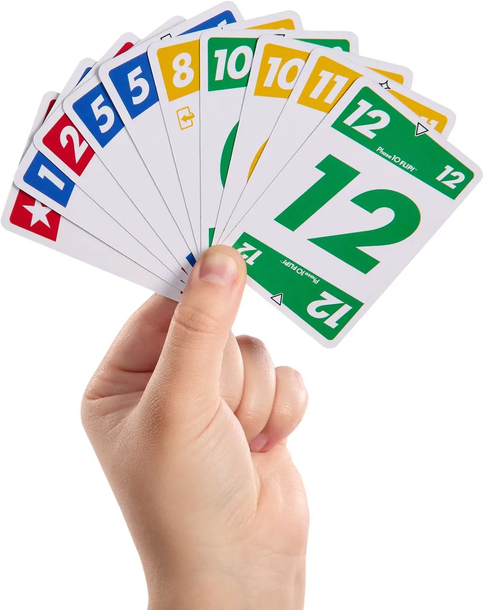 Mattel Games Phase 10 Flip Kaartspel - 2-6 Spelers