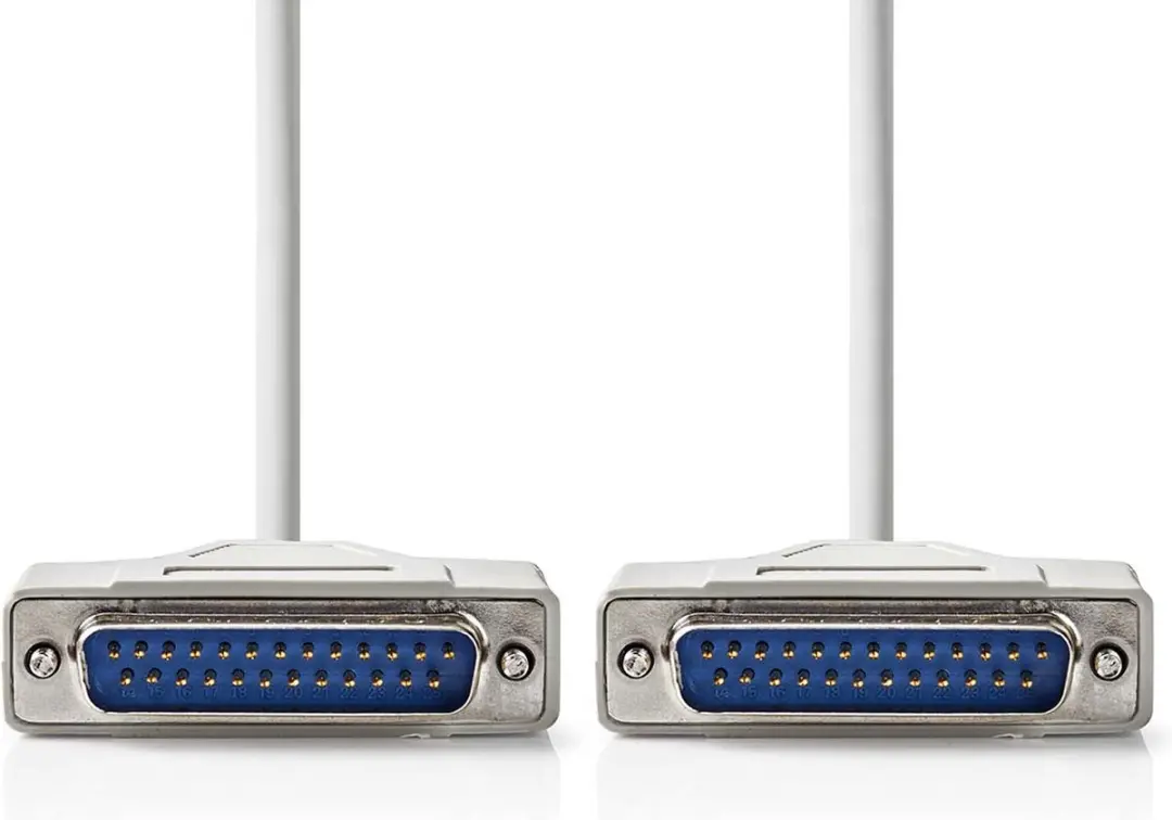 Nedis D-SUB 25-Pins Seriële Kabel