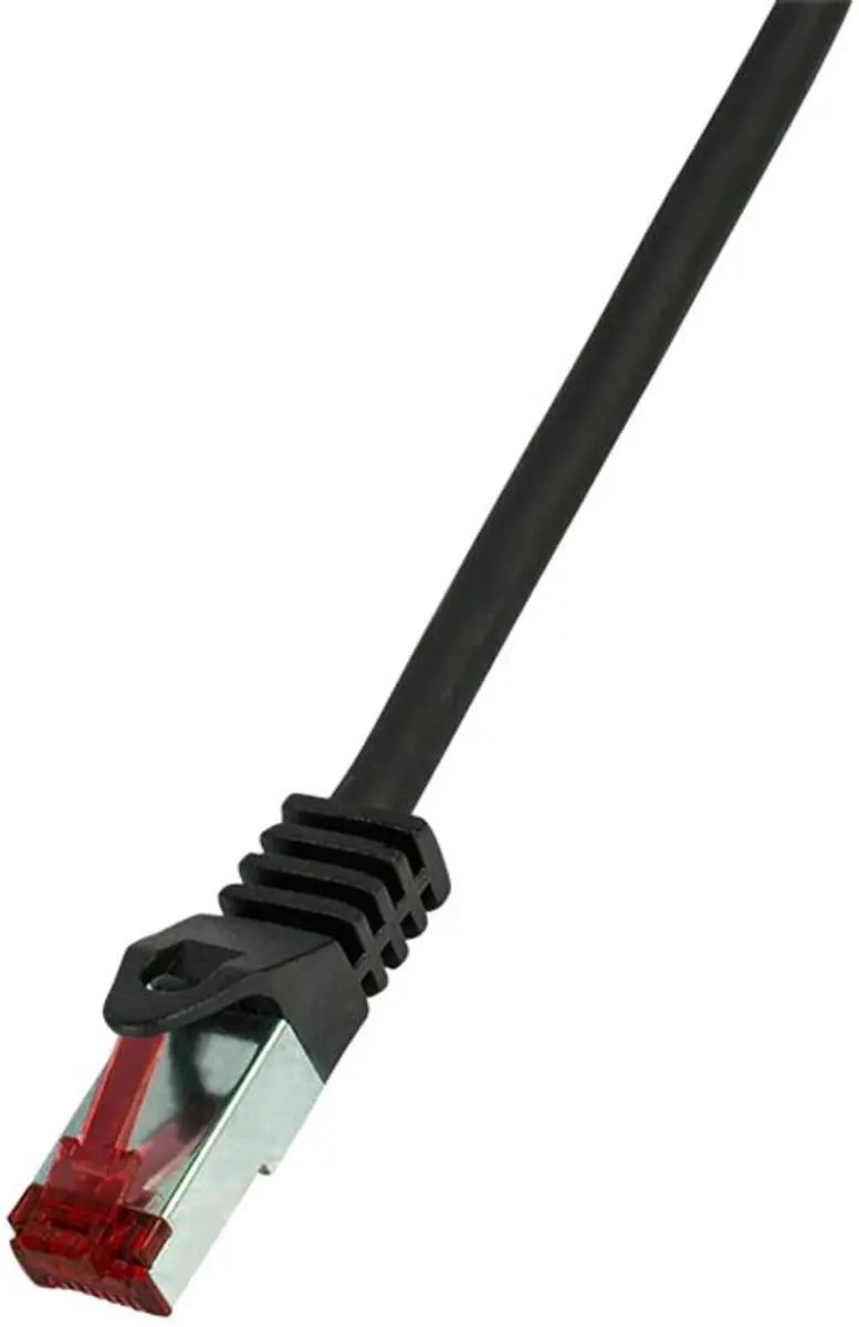 Logilink CQ2083S Netwerkkabel CAT 6 S/FTP 7.5m - Zwart
