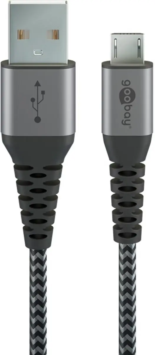 Goobay Micro USB USB2.0 Kabel 3A - 1m - 10 Stuks