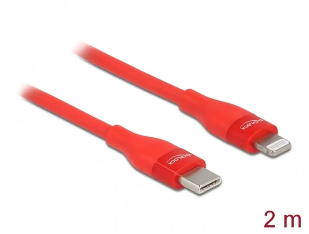 Delock USB-C naar Lightning Kabel 2m