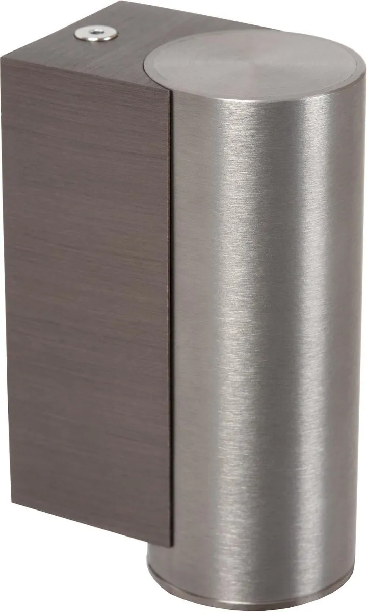 Lucide Dupla Wandspot GU10 3.8W - Grijs ijzer