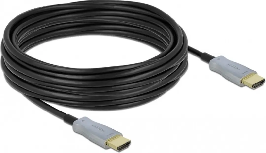 Delock HDMI Active Optical Kabel 4K 60Hz 10m - Zwart
