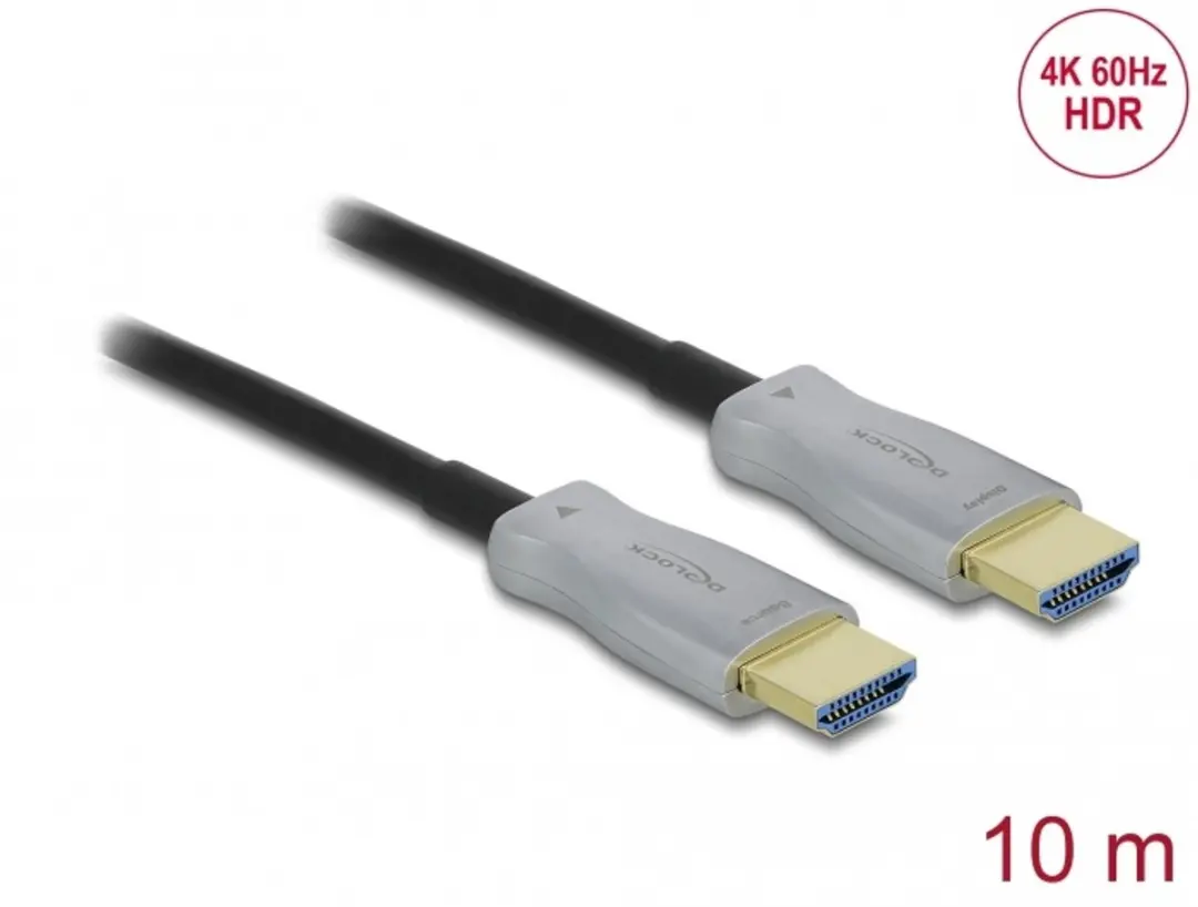 Delock HDMI Active Optical Kabel 4K 60Hz 10m