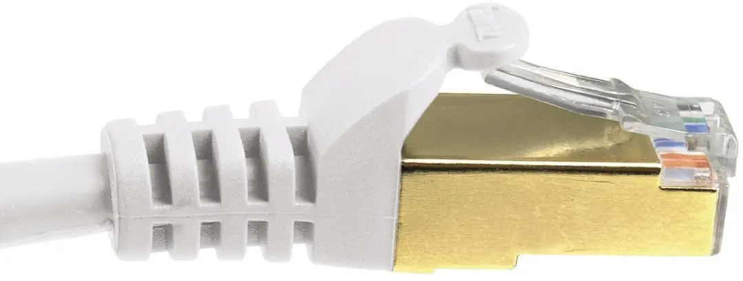 Hama 78410 Netwerkkabel CAT 5e S/STP 10m - Wit