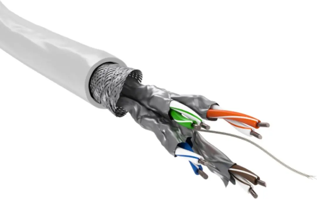 Goobay CAT 6 S/FTP Netwerkkabel 94223 - Wit