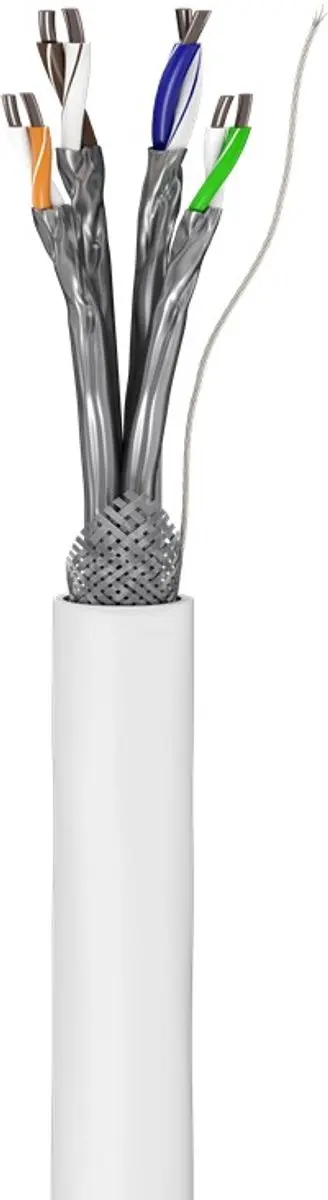 Goobay CAT 6 S/FTP Netwerkkabel 94223 - Wit