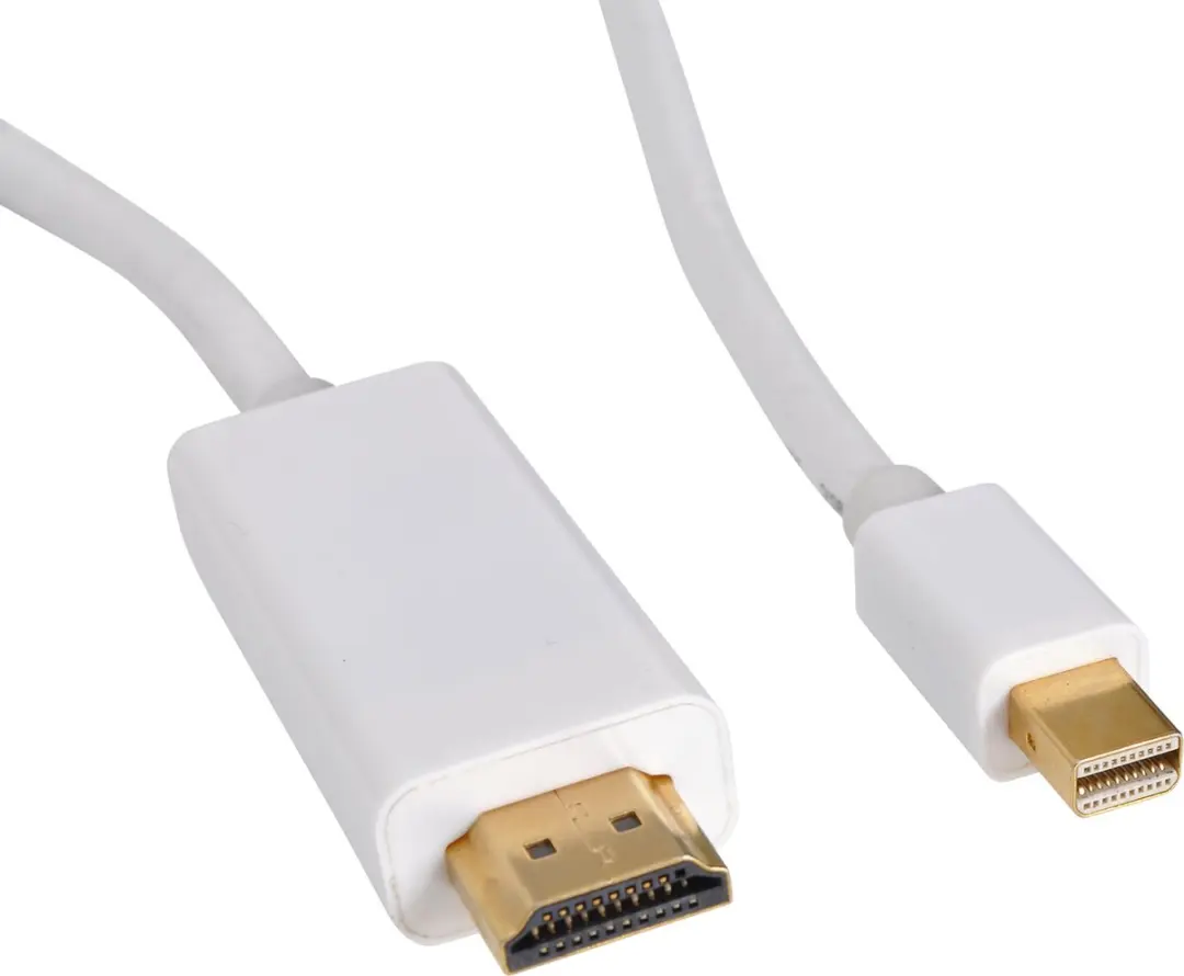 Sandberg MiniDP naar HDMI 4K Kabel 2m - Wit