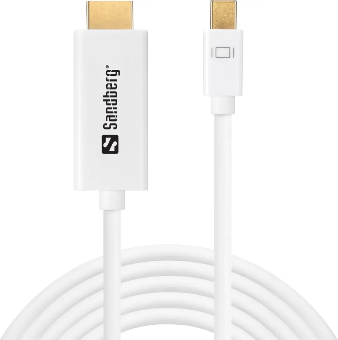 Sandberg MiniDP naar HDMI 4K Kabel 2m
