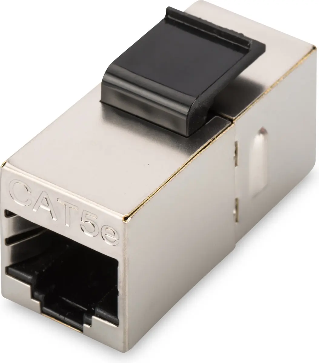 Digitus DN-93513 RJ-45 CAT5e Kabelconnector - Zwart/Grijs
