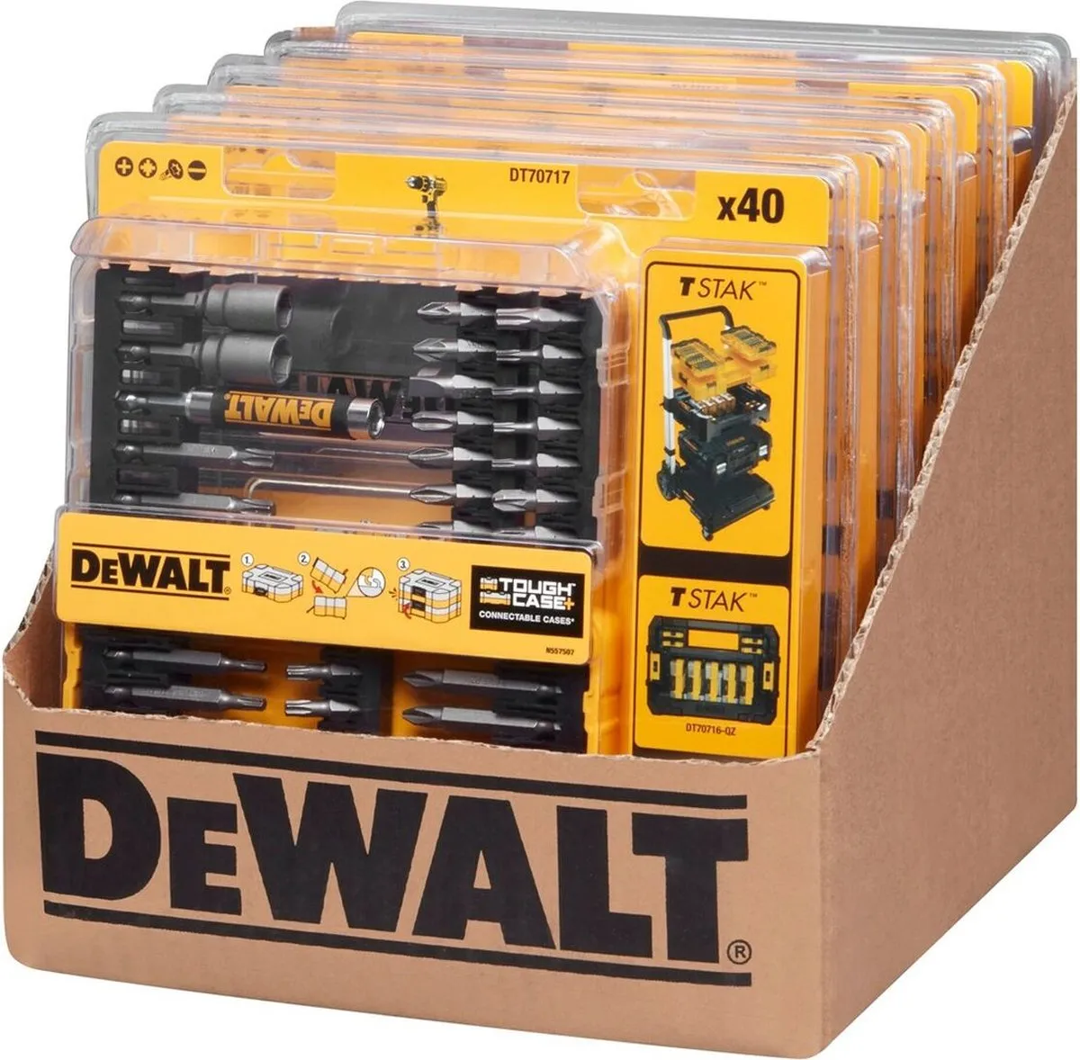 DeWalt DT70717 40-delige Schroefbitset - Toughcase