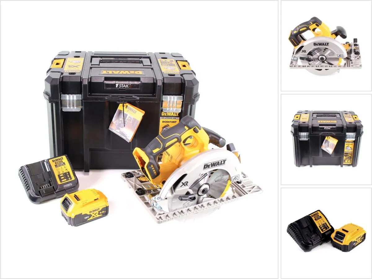 DeWalt DCS 572 P1 Handcirkelzaag 18V