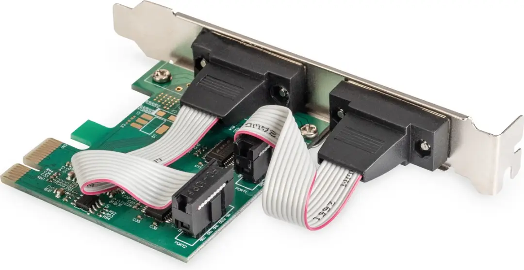 Digitus DS-30000-1 Seriële Adapter PCIe - 2 Poorten