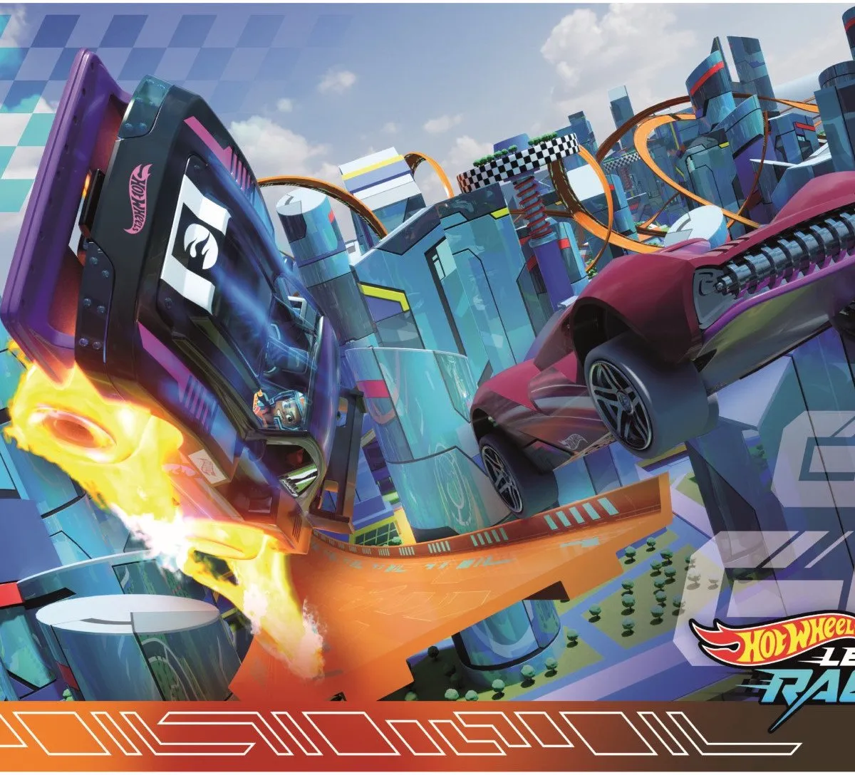Clementoni Hotwheels Puzzel 120 Stuks - Multicolor