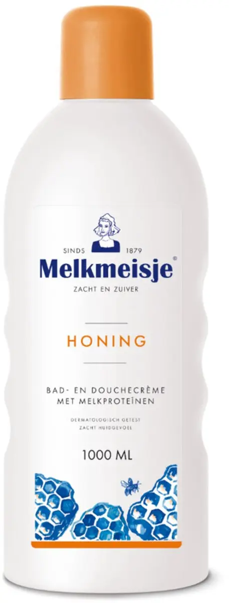 Melkmeisje Bad & Douche Honing 1000ml