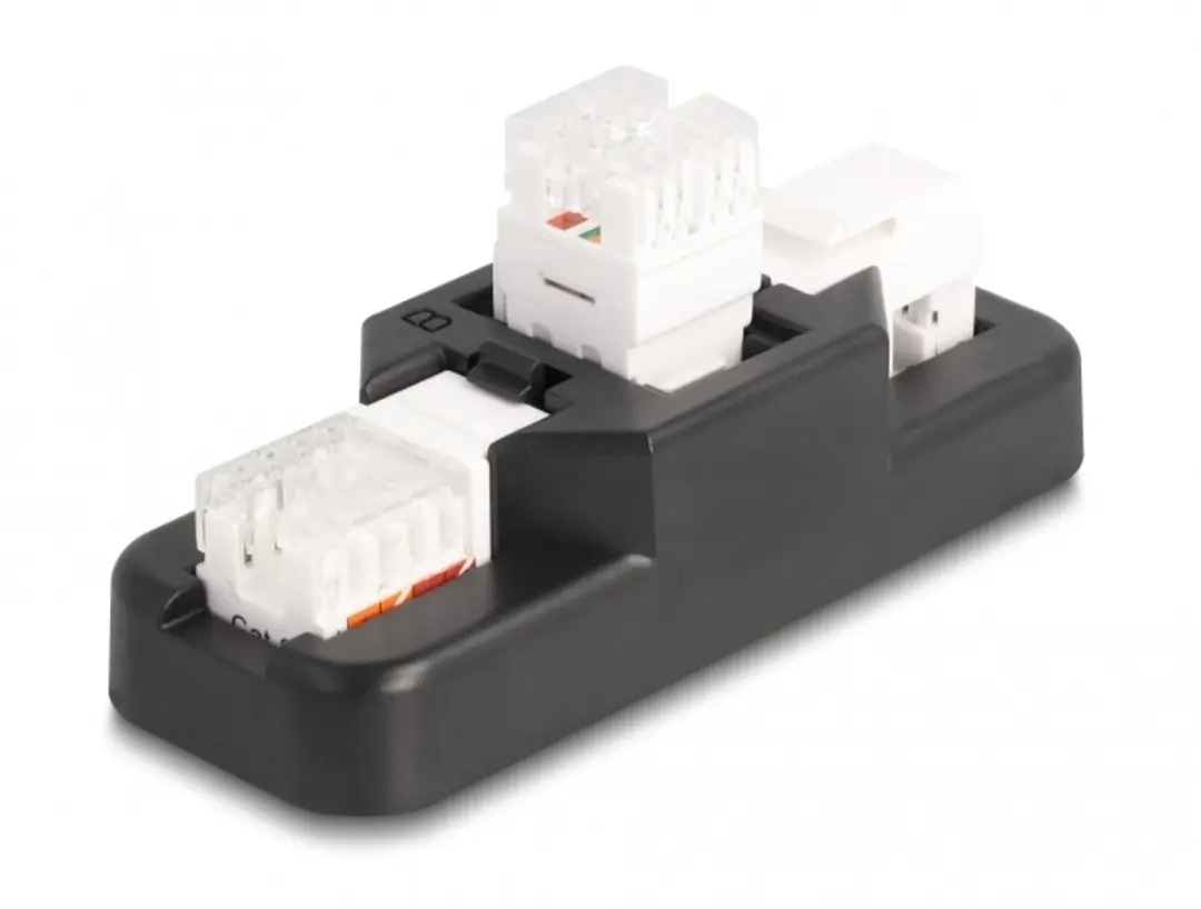 Delock Keystone LSA Set RJ45/RJ11 Cat.6