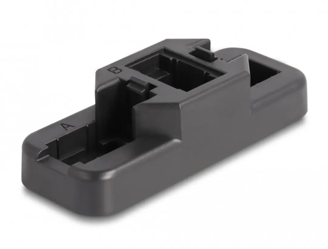 Delock Keystone LSA Set RJ45/RJ11 Cat.6 - 3 Stuks - Zwart/Wit