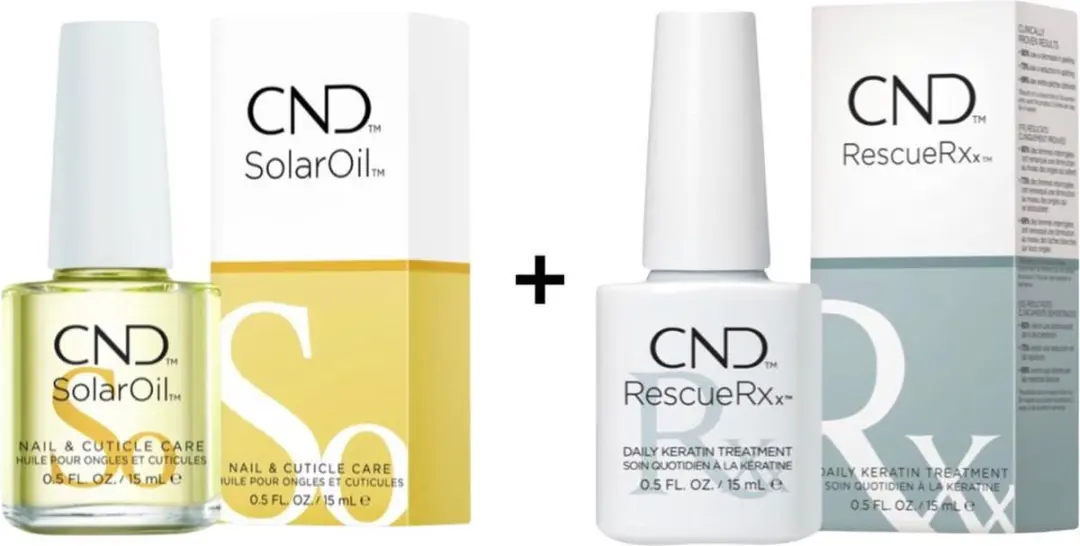 CND SolarOil + Rescue RXx Nagelriemolie 30ml
