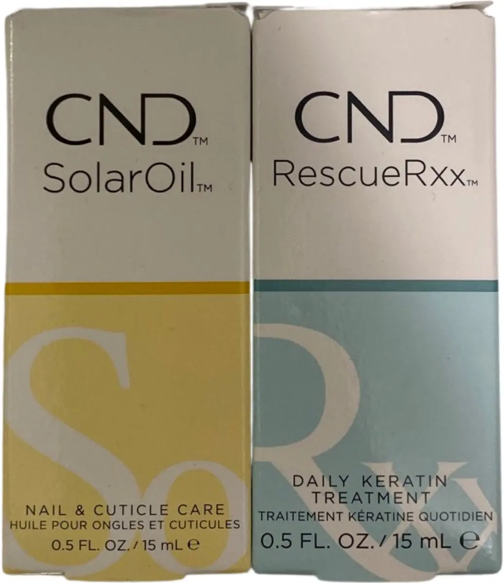 CND SolarOil + Rescue RXx Nagelriemolie 30ml