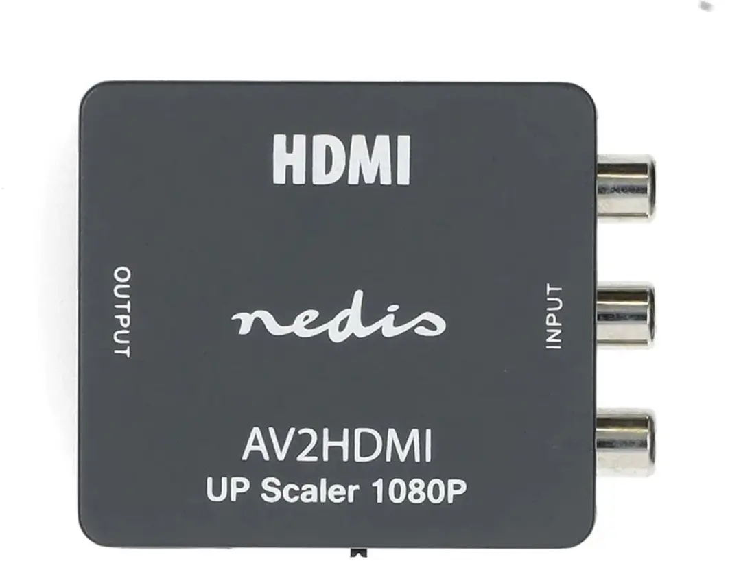 Nedis HDMI-Converter VCON3456AT - 3x RCA - 1080p - Antraciet