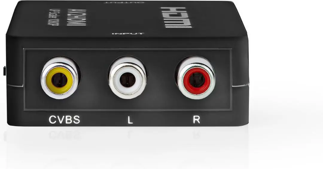Nedis HDMI-Converter VCON3456AT - 3x RCA - 1080p - Antraciet