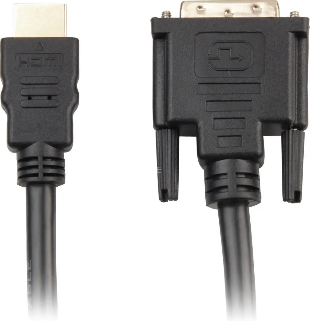 Sharkoon HDMI naar DVI-D Kabel 5m - Zwart