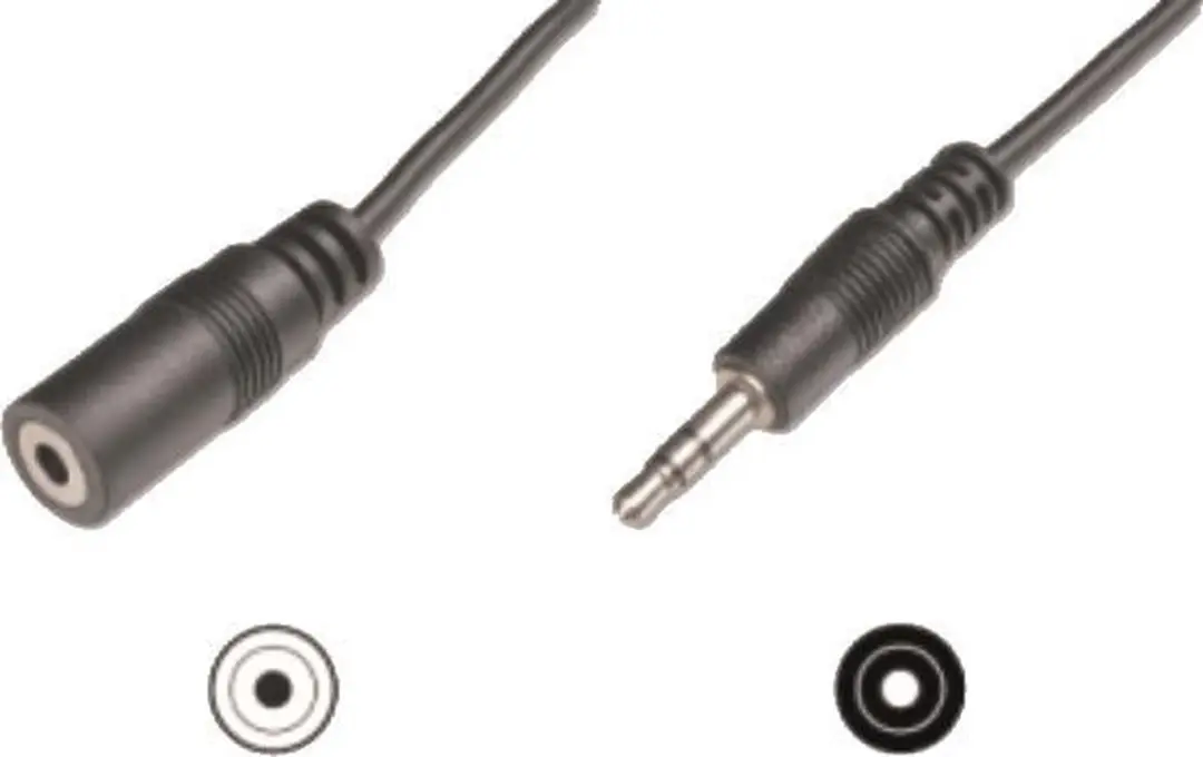 Goobay 3,5mm Jack Stereo Audio Verlengkabel 2,5m
