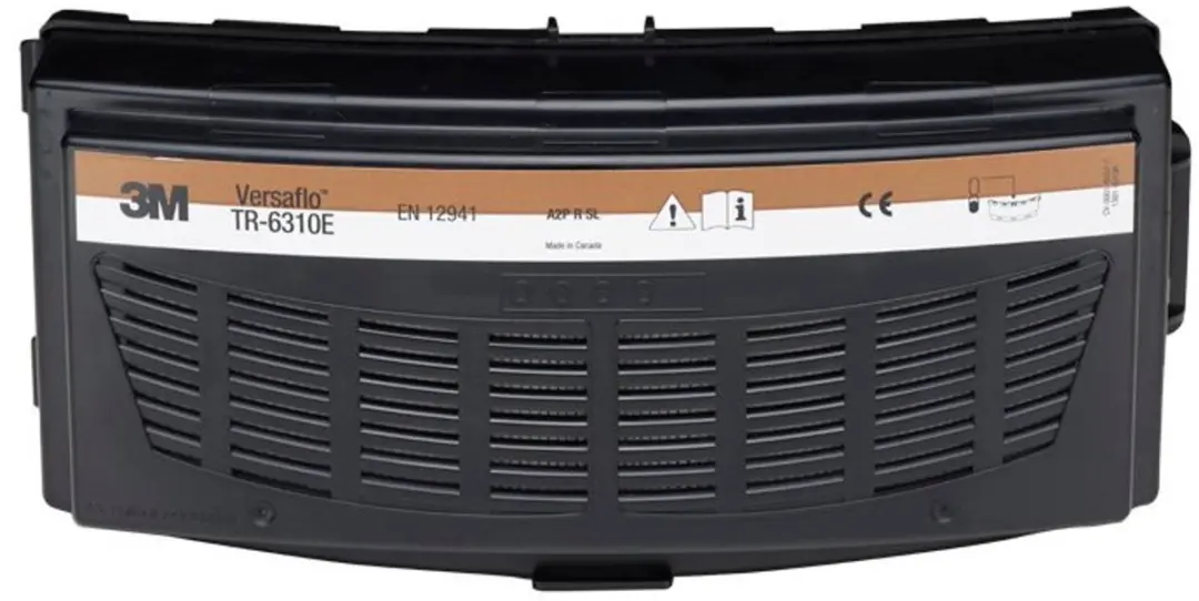 3M Versaflo TR-6310E A2P Combinatiefilter - Zwart