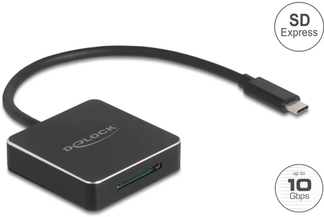 Delock USB-C Kaartlezer SD Express 91019
