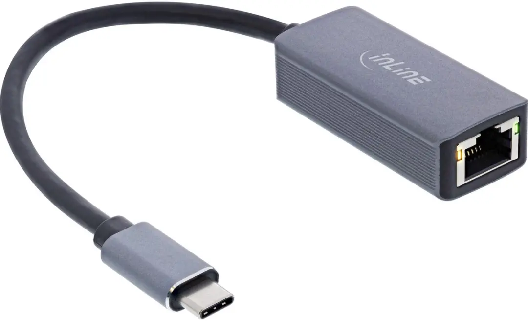 InLine USB-C 3.2 2,5Gbps Netwerkadapterkabel