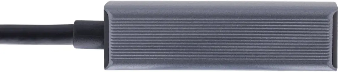 InLine USB-C 3.2 2,5Gbps Netwerkadapterkabel - Grijs