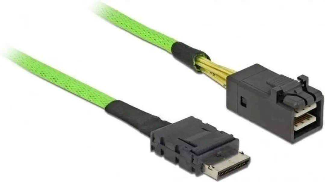 Delock OCuLink Kabel SFF-8611 naar SFF-8643 1m - Groen