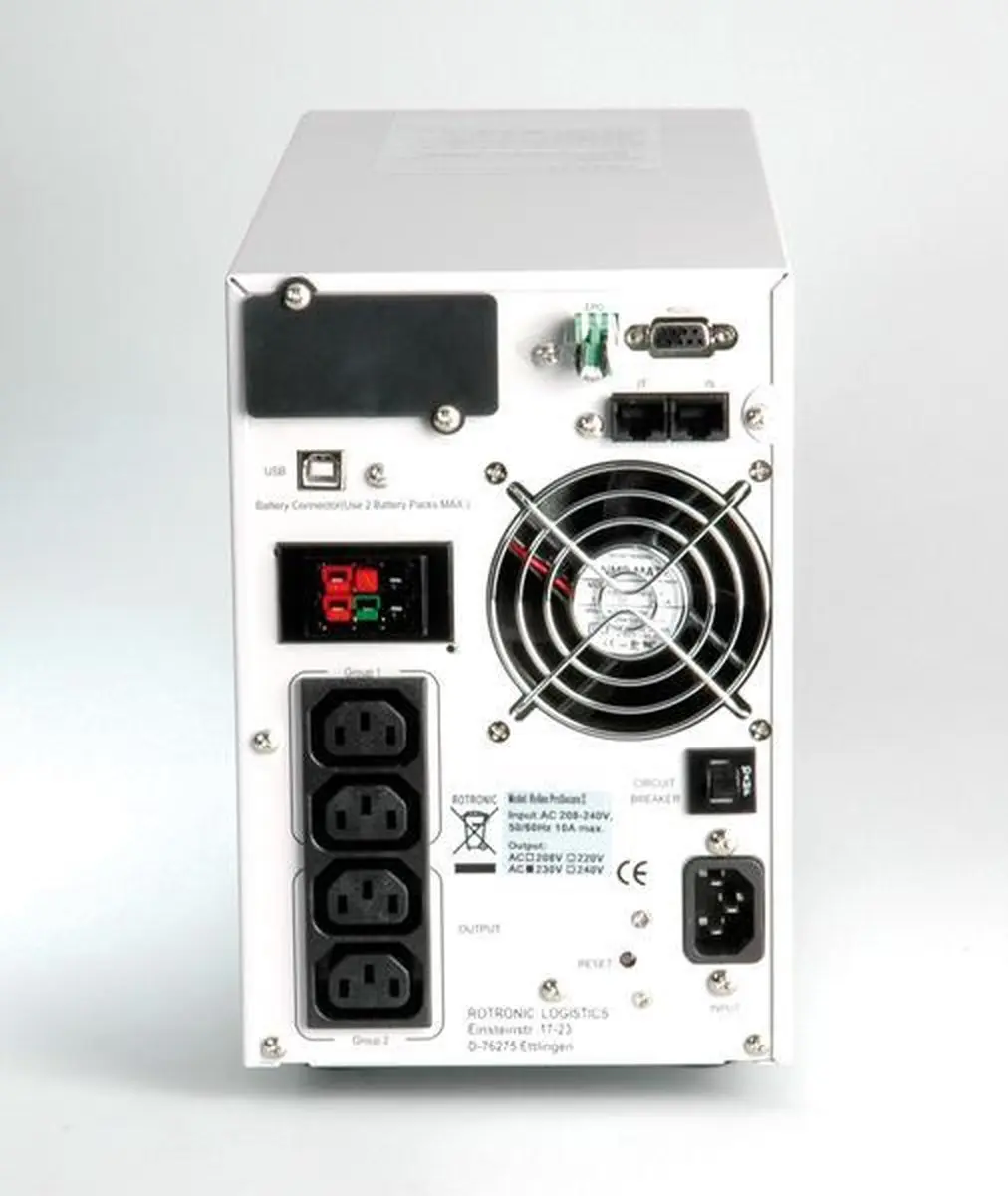 Roline ProSecure III 1500 Online UPS - Zwart